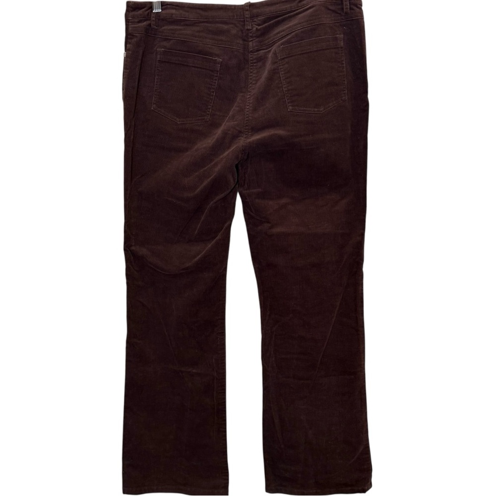 Lilly Pulitzer Women’s Chocoalte Brown Corduroy Bootcut Pants sz 10 - Picture 3 of 9